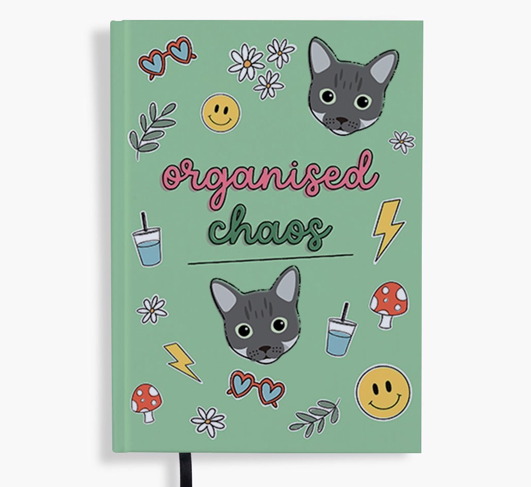 Organised Chaos: Personalised {breedFullName} Notebook