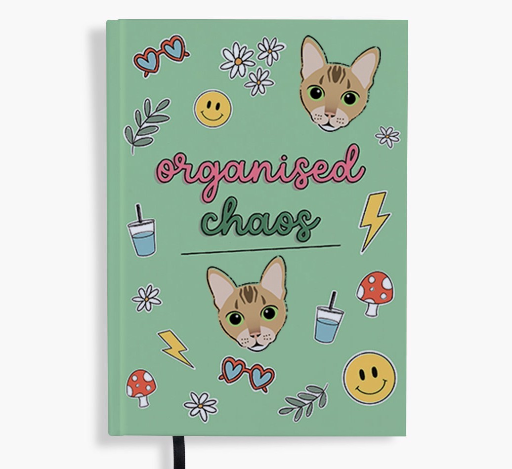 Organised Chaos: Personalised {breedFullName} Notebook