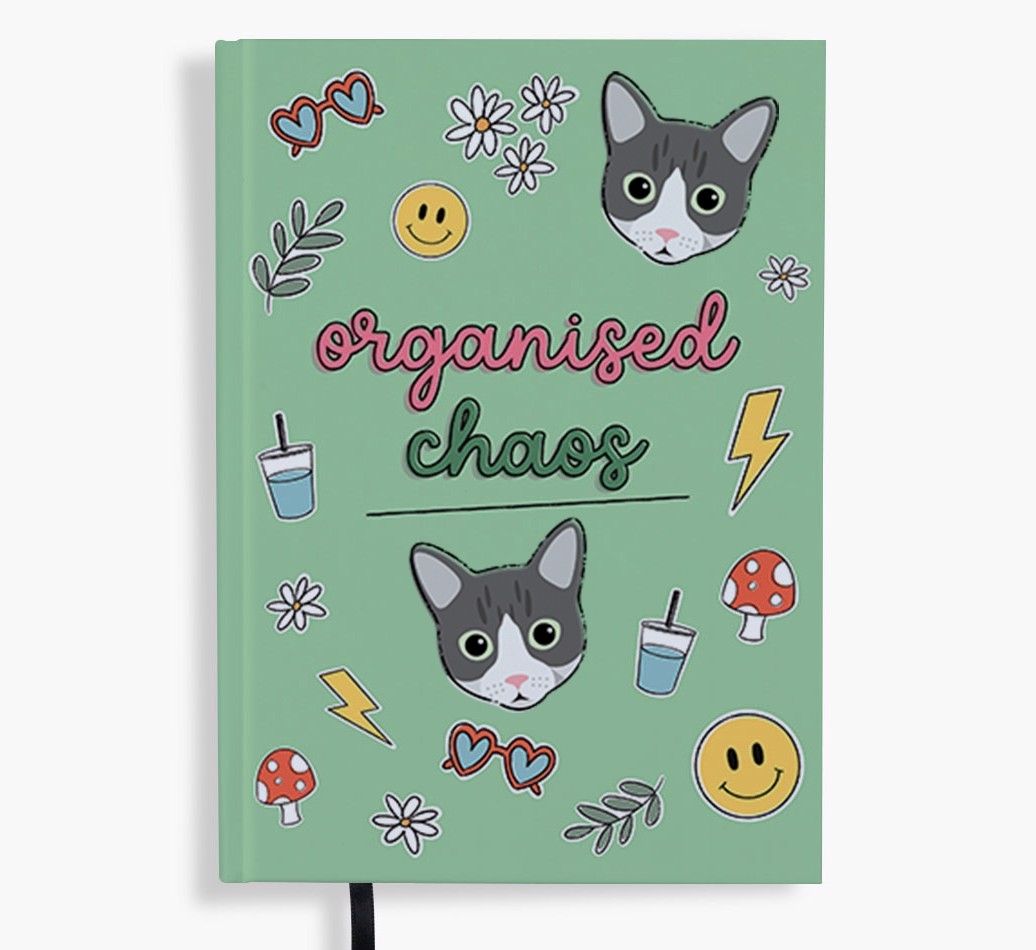 Organised Chaos: Personalised {breedFullName} Notebook