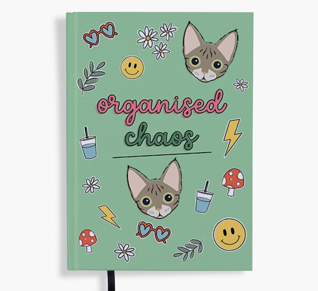 Organised Chaos: Personalised {breedFullName} Notebook