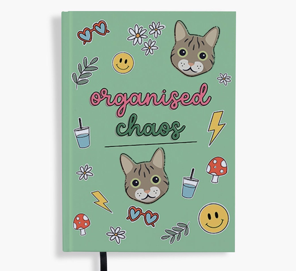 Organised Chaos: Personalised {breedFullName} Notebook