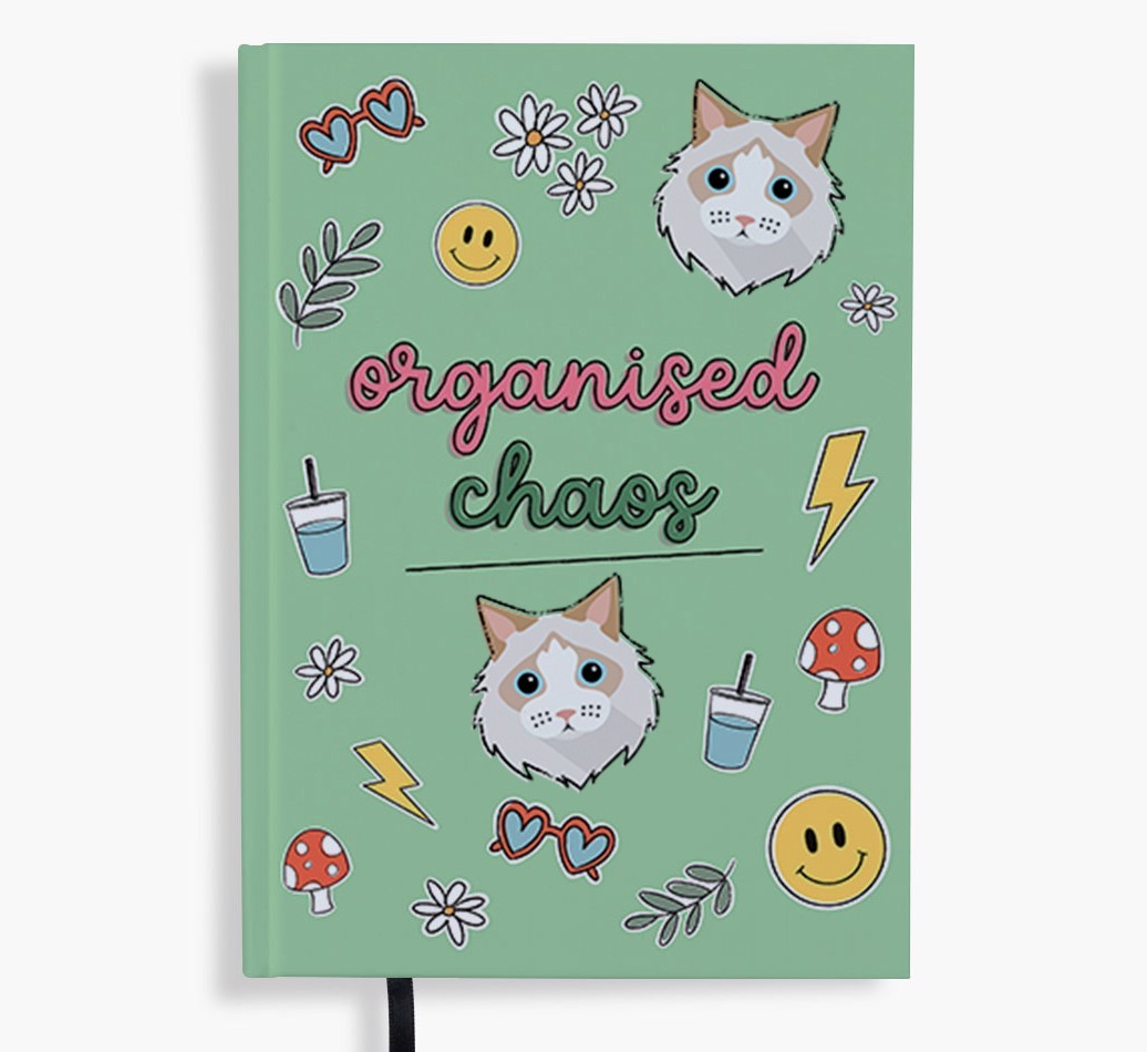Organised Chaos: Personalised {breedFullName} Notebook