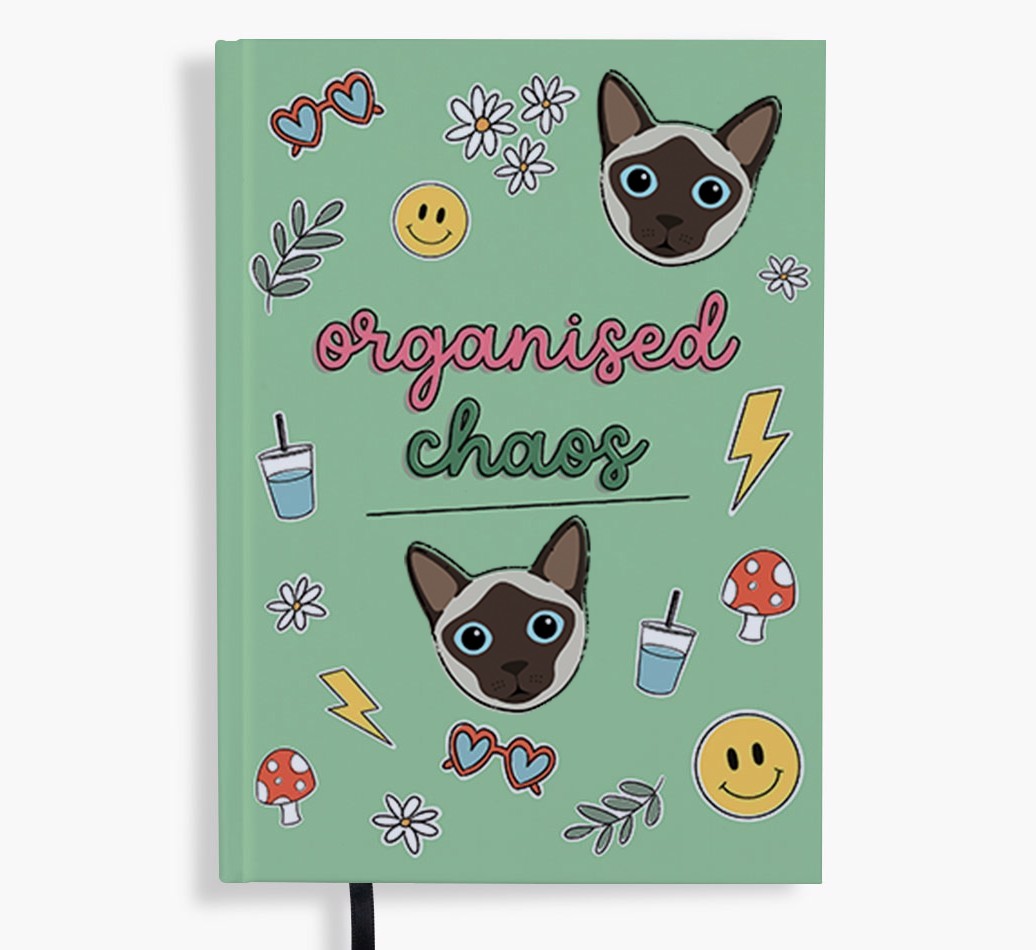 Organised Chaos: Personalised {breedFullName} Notebook