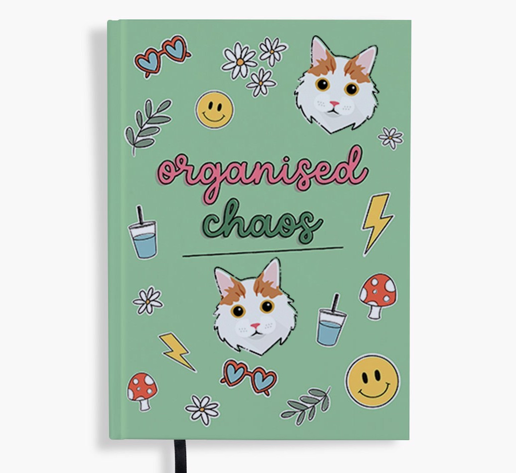 Organised Chaos: Personalised {breedFullName} Notebook