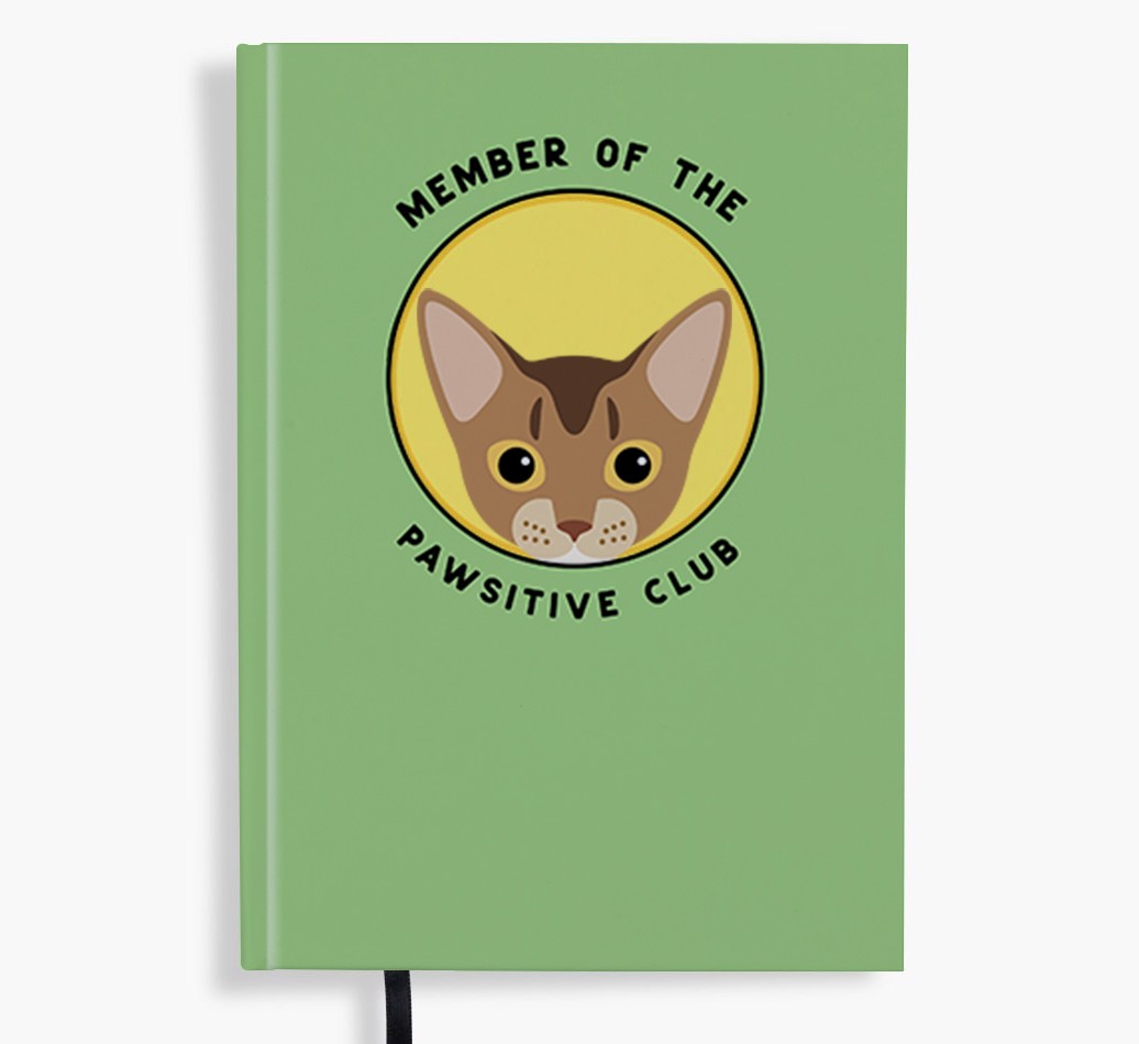 Member of the Pawsitive Club: Personalised {breedFullName} Notebook