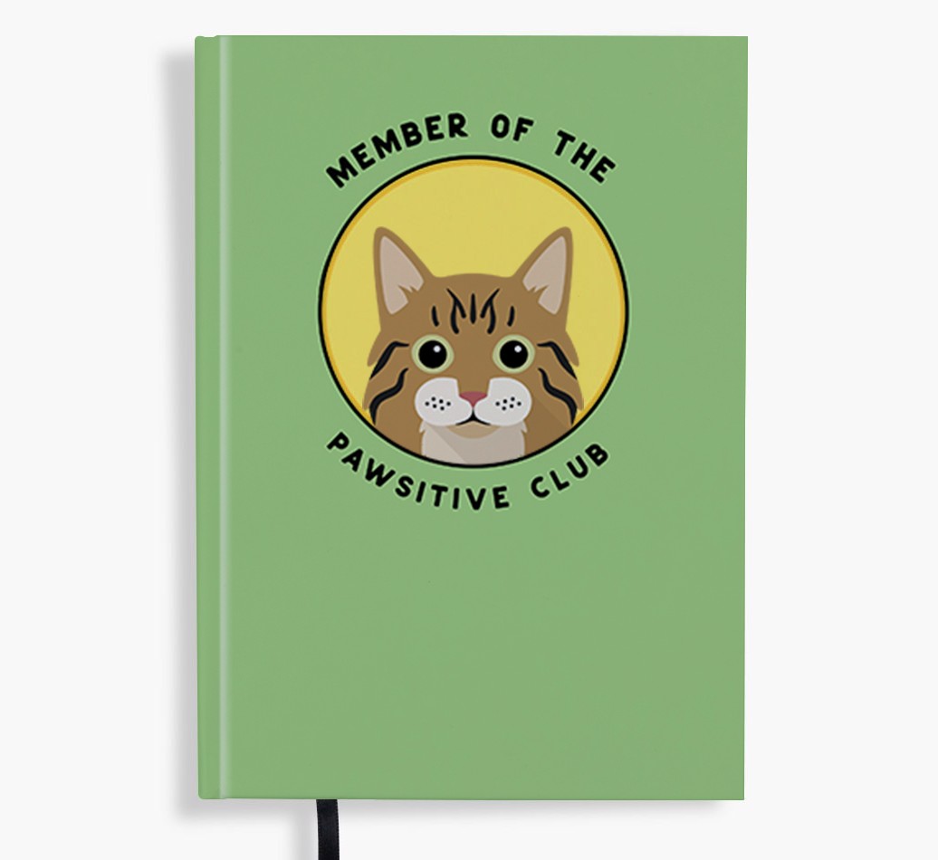 Member of the Pawsitive Club: Personalised {breedFullName} Notebook