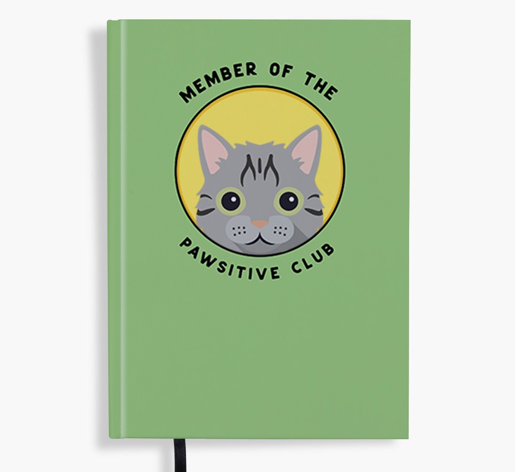 Member of the Pawsitive Club: Personalised {breedFullName} Notebook