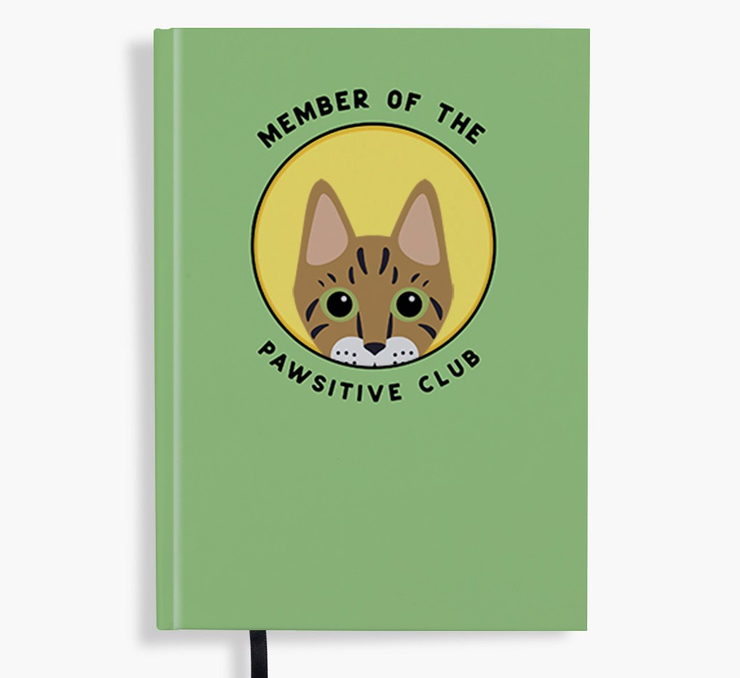 Member of the Pawsitive Club: Personalised {breedFullName} Notebook