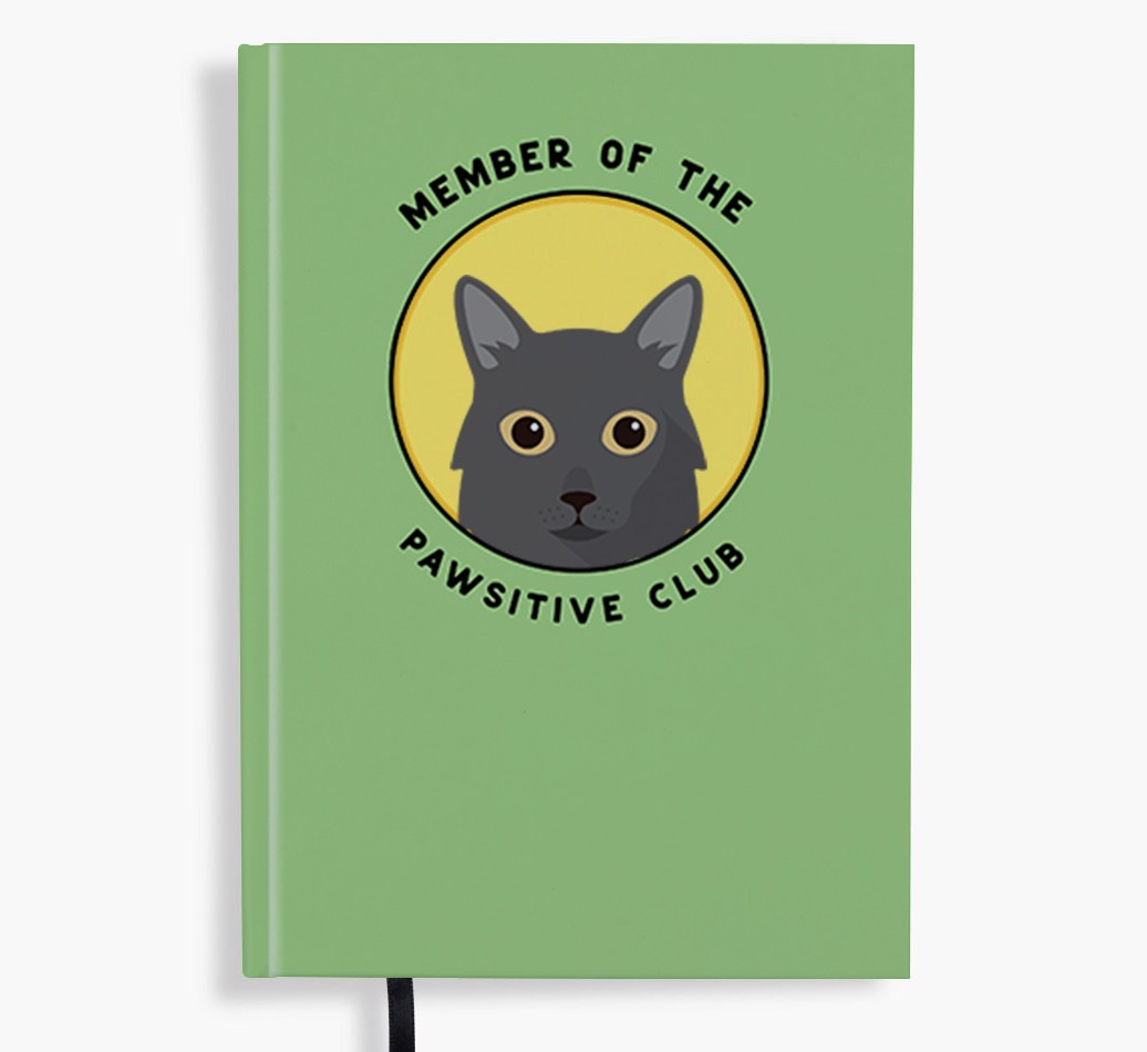 Member of the Pawsitive Club: Personalised {breedFullName} Notebook
