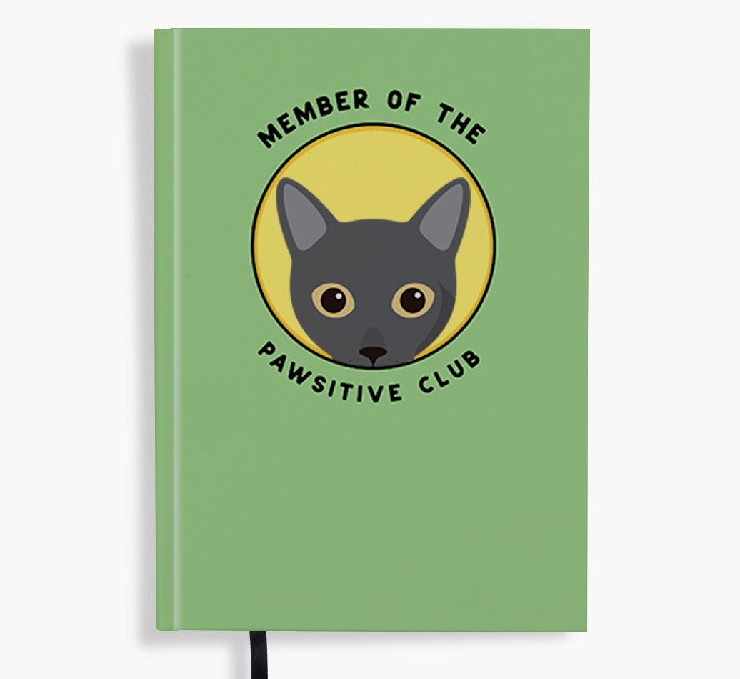 Member of the Pawsitive Club: Personalised {breedFullName} Notebook