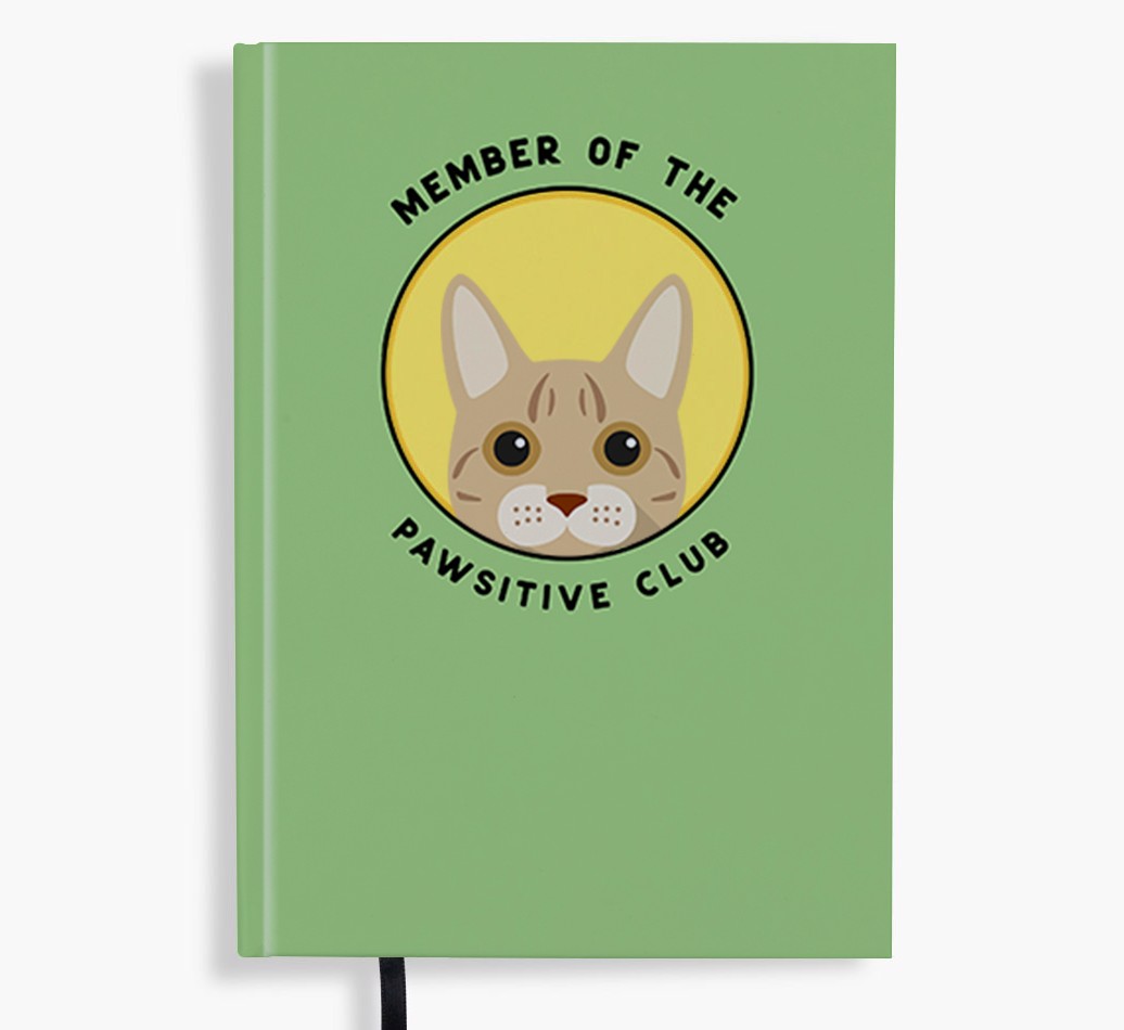 Member of the Pawsitive Club: Personalised {breedFullName} Notebook