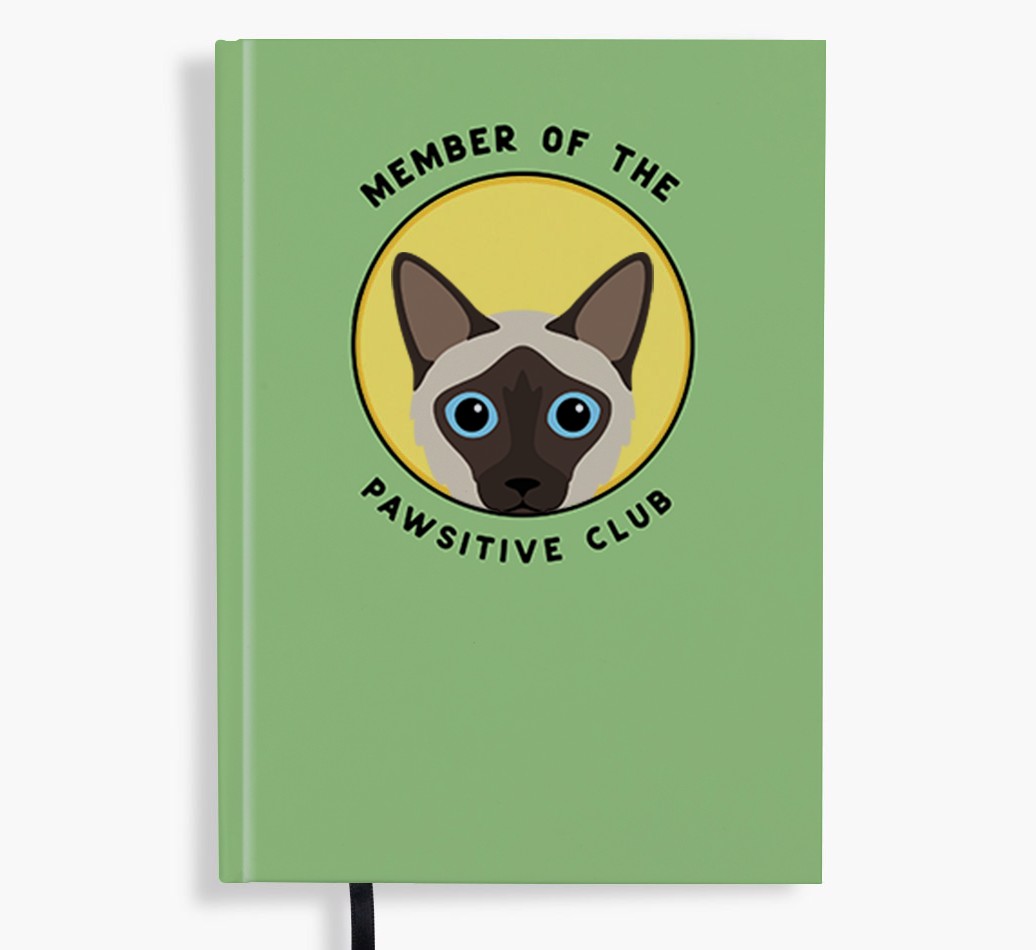 Member of the Pawsitive Club: Personalised {breedFullName} Notebook