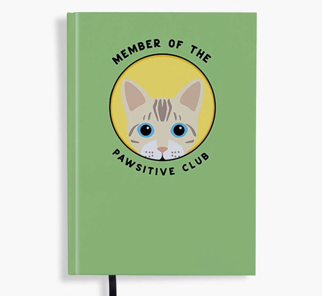 Member of the Pawsitive Club: Personalised {breedFullName} Notebook