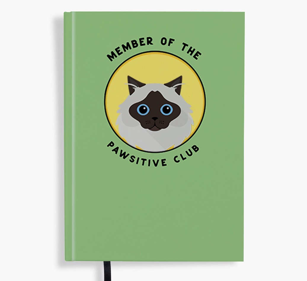 Member of the Pawsitive Club: Personalised {breedFullName} Notebook