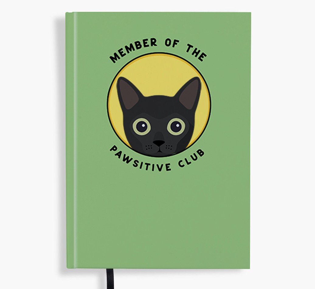 Member of the Pawsitive Club: Personalised {breedFullName} Notebook