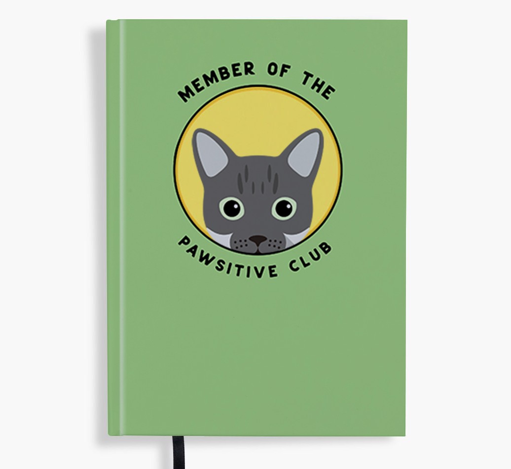 Member of the Pawsitive Club: Personalised {breedFullName} Notebook