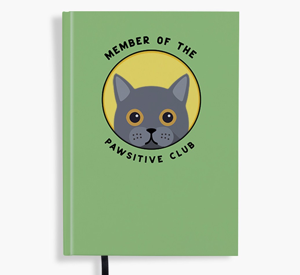 Member of the Pawsitive Club: Personalised {breedFullName} Notebook