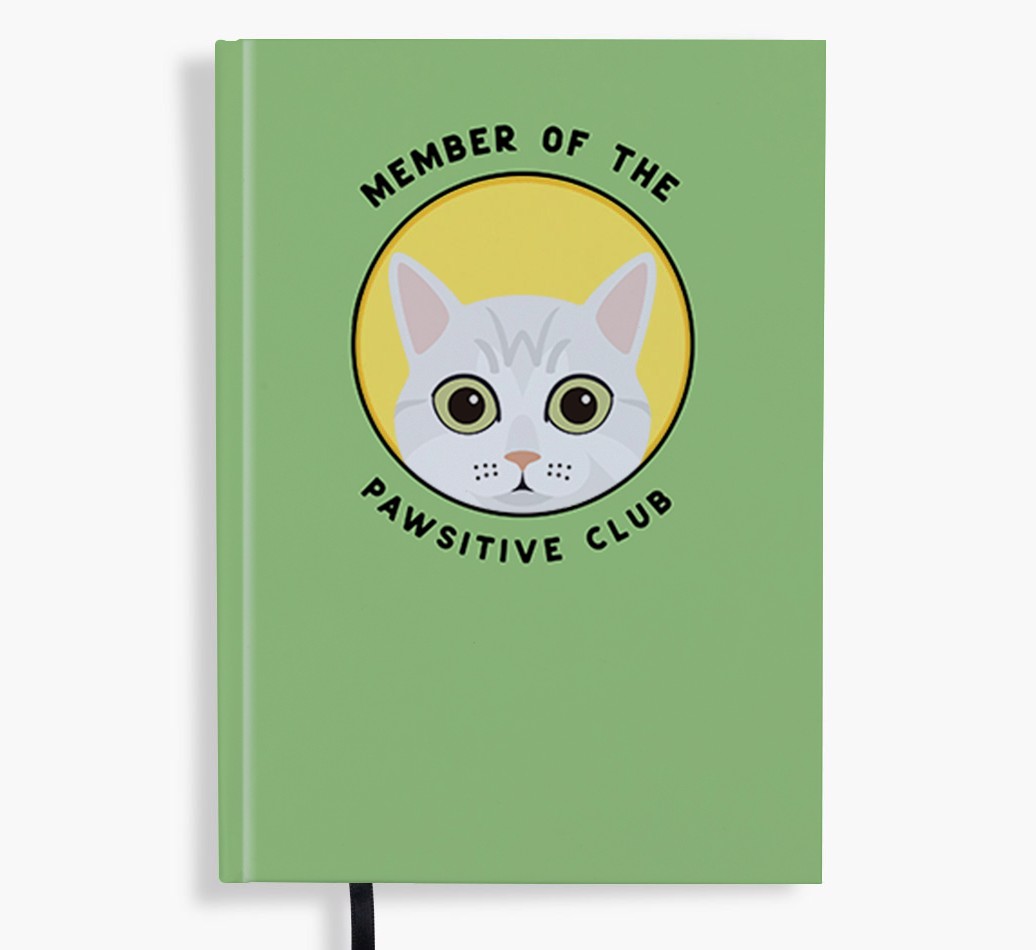 Member of the Pawsitive Club: Personalised {breedFullName} Notebook