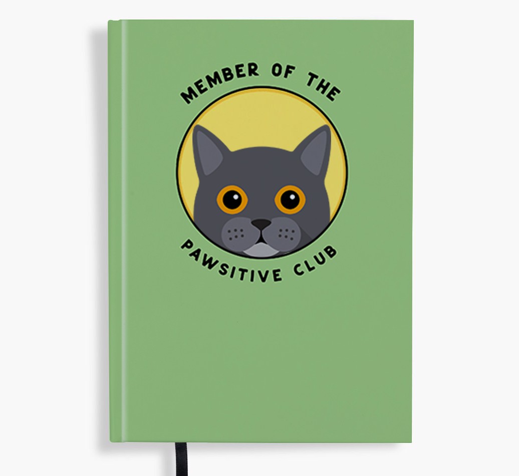 Member of the Pawsitive Club: Personalised {breedFullName} Notebook
