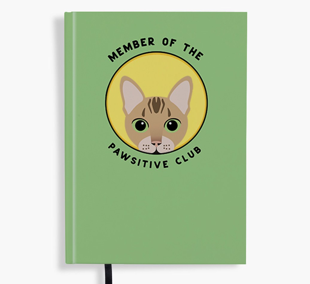 Member of the Pawsitive Club: Personalised {breedFullName} Notebook