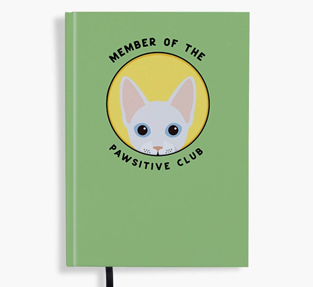 Member of the Pawsitive Club: Personalised {breedFullName} Notebook