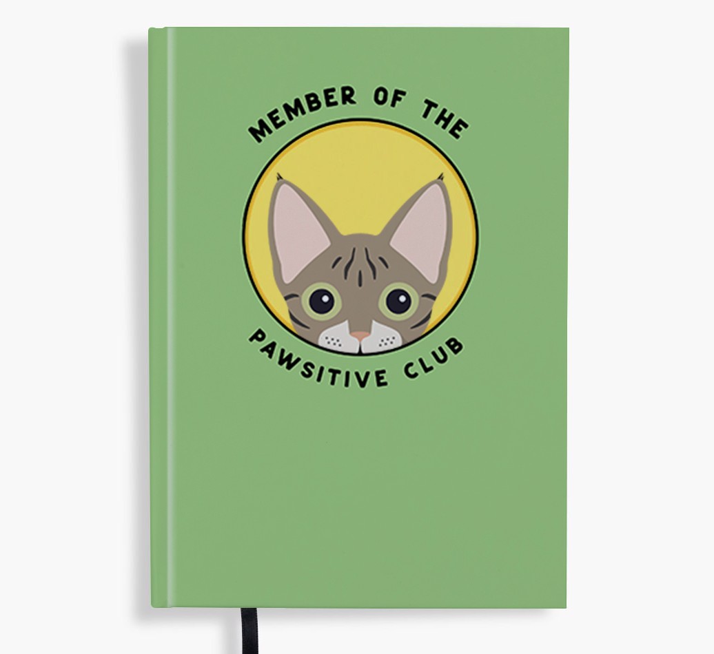 Member of the Pawsitive Club: Personalised {breedFullName} Notebook