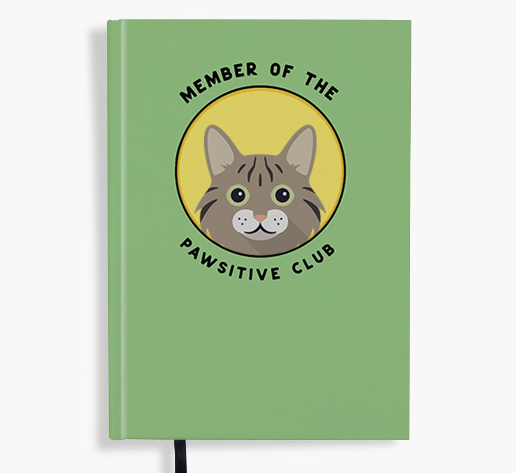 Member of the Pawsitive Club: Personalised {breedFullName} Notebook
