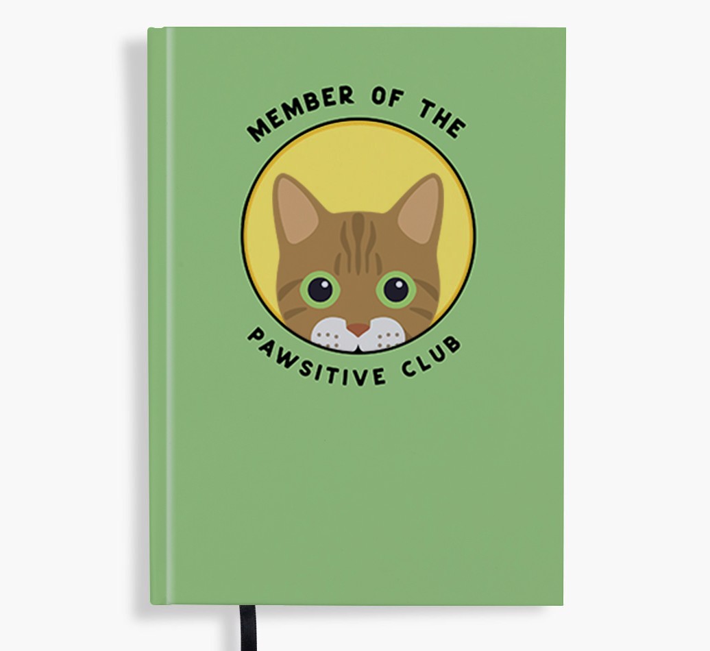 Member of the Pawsitive Club: Personalised {breedFullName} Notebook