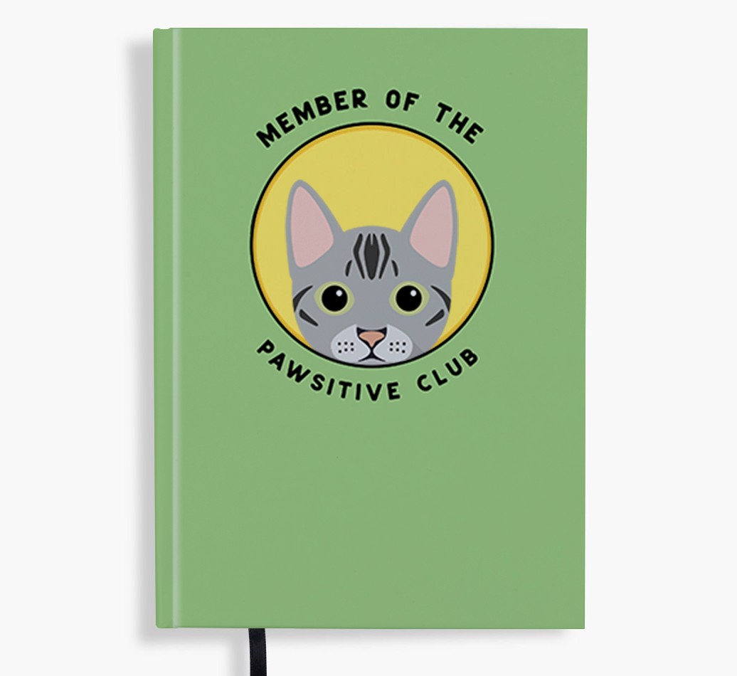 Member of the Pawsitive Club: Personalised {breedFullName} Notebook