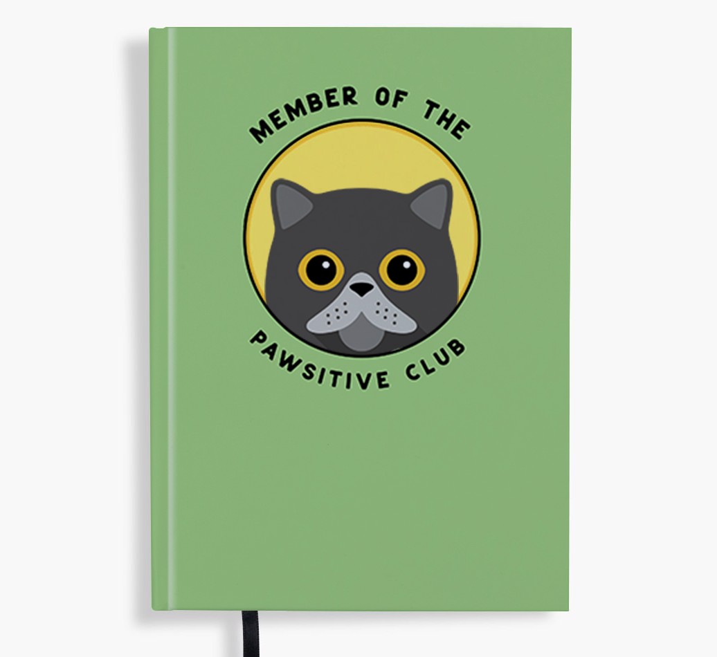 Member of the Pawsitive Club: Personalised {breedFullName} Notebook