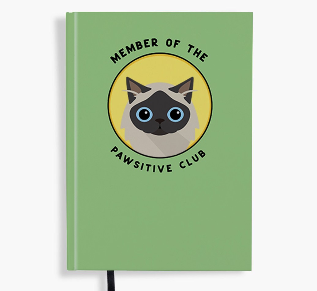 Member of the Pawsitive Club: Personalised {breedFullName} Notebook