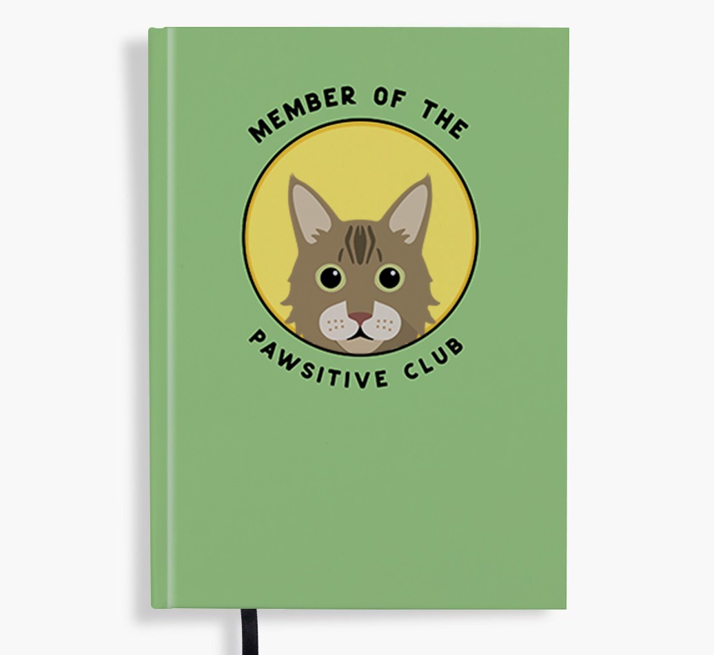Member of the Pawsitive Club: Personalised {breedFullName} Notebook