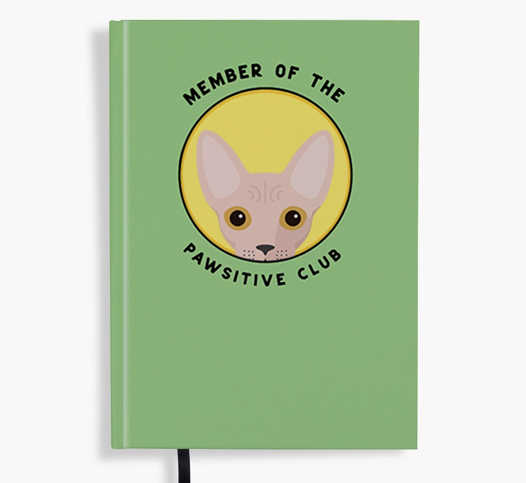 Member of the Pawsitive Club: Personalised {breedFullName} Notebook