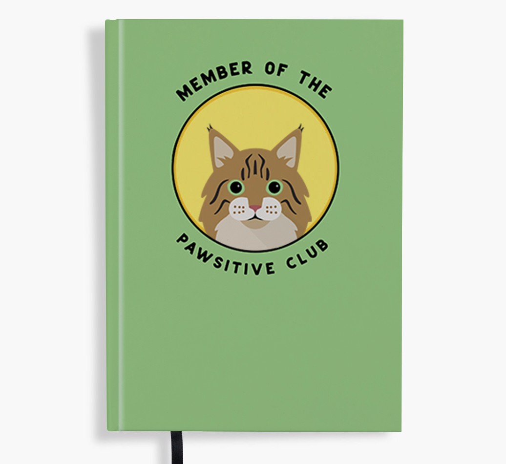 Member of the Pawsitive Club: Personalised {breedFullName} Notebook