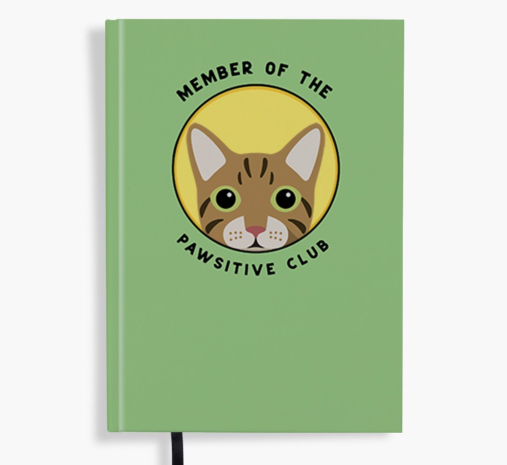 Member of the Pawsitive Club: Personalised {breedFullName} Notebook