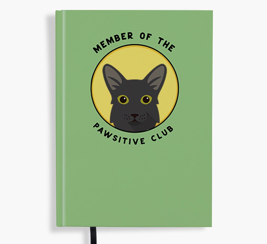 Member of the Pawsitive Club: Personalised {breedFullName} Notebook