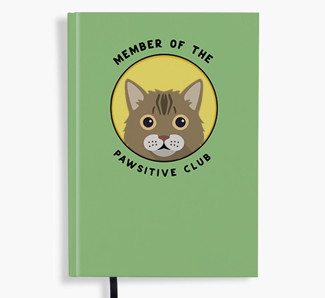 Member of the Pawsitive Club: Personalised {breedFullName} Notebook