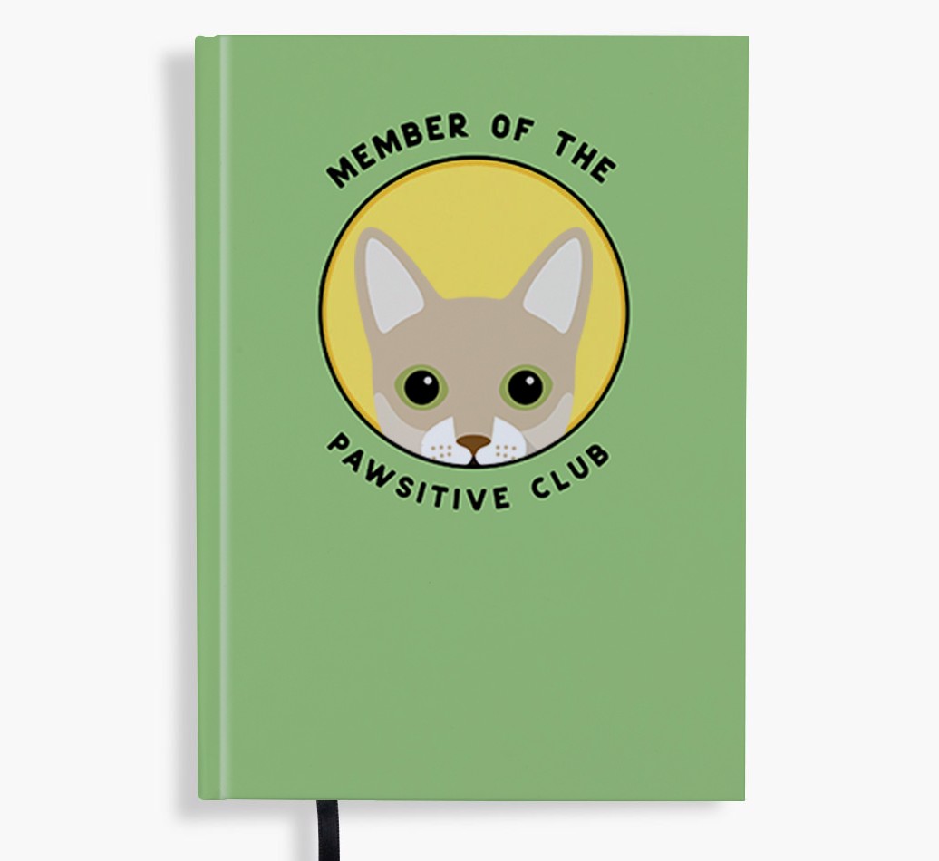 Member of the Pawsitive Club: Personalised {breedFullName} Notebook