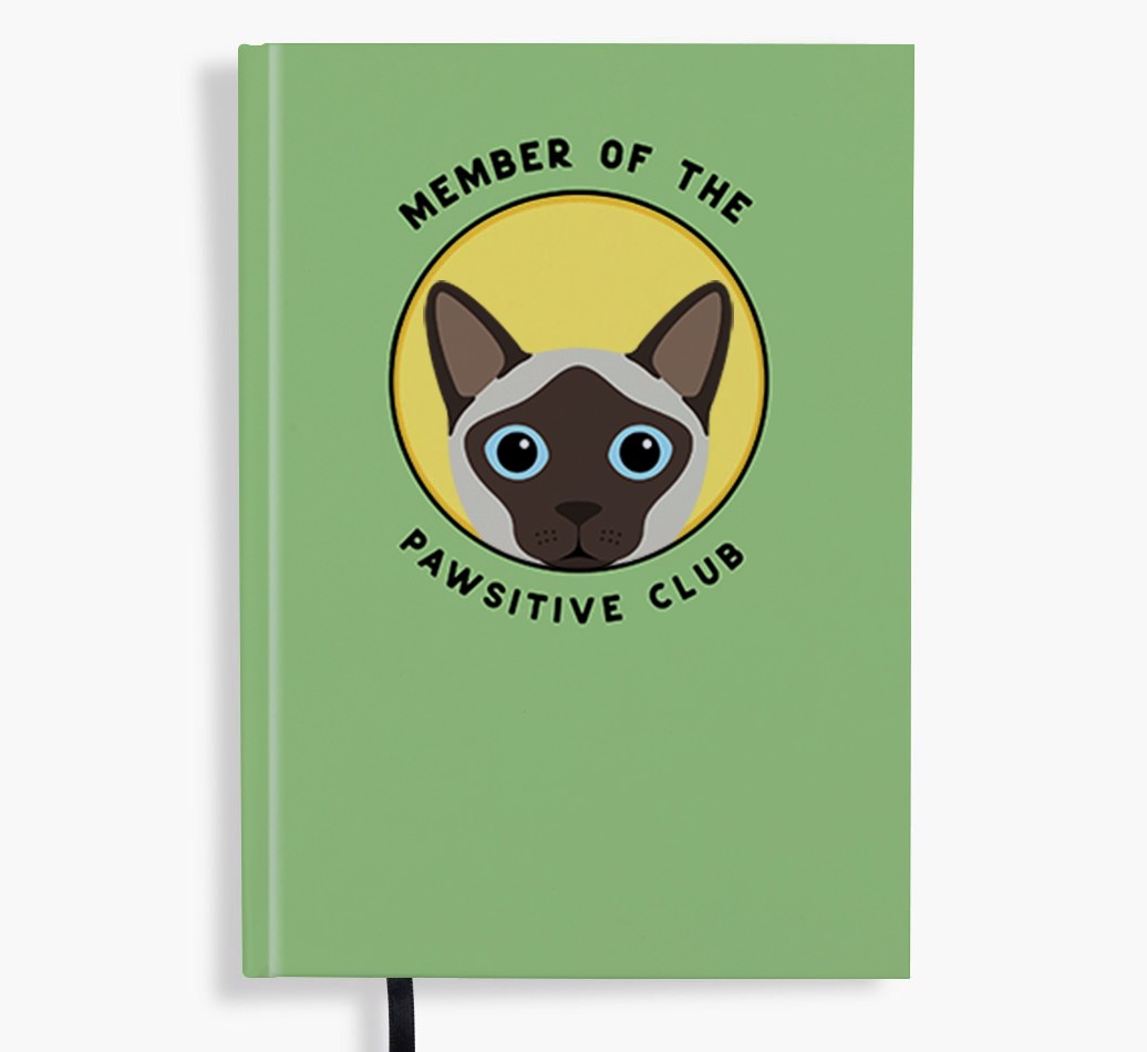 Member of the Pawsitive Club: Personalised {breedFullName} Notebook