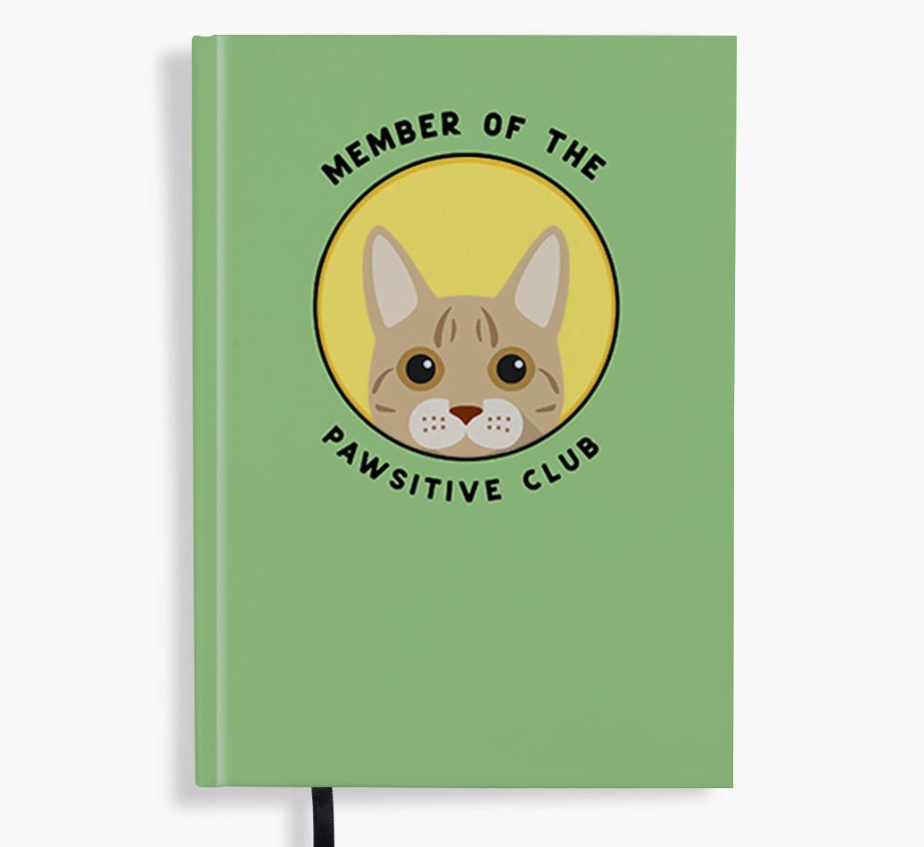 Member of the Pawsitive Club: Personalized {breedFullName} Notebook
