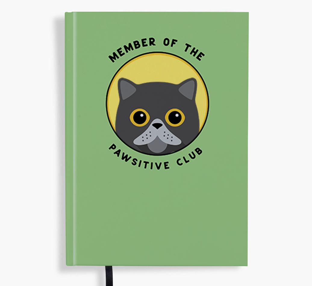 Member of the Pawsitive Club: Personalized {breedFullName} Notebook