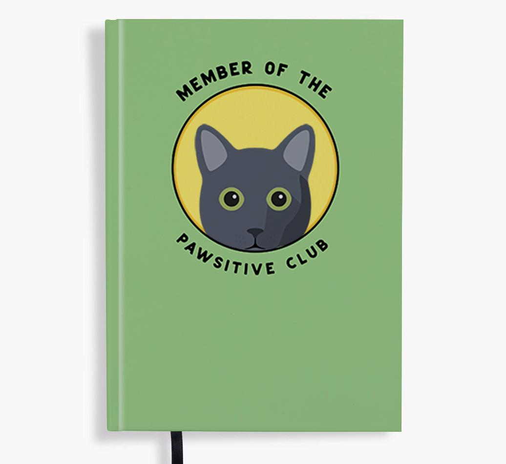 Member of the Pawsitive Club: Personalized {breedFullName} Notebook