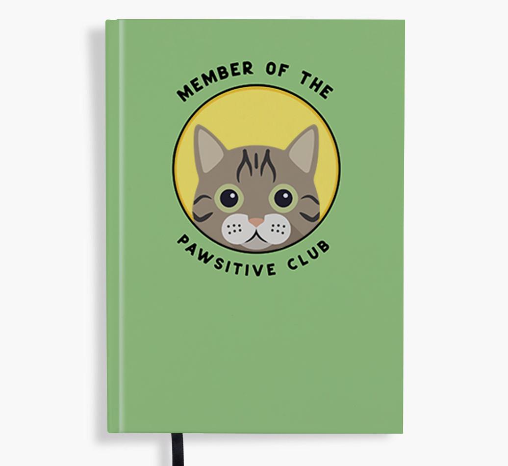 Member of the Pawsitive Club: Personalized {breedFullName} Notebook