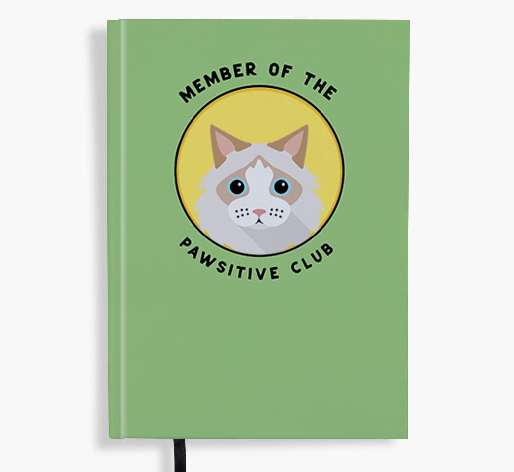 Member of the Pawsitive Club: Personalized {breedFullName} Notebook