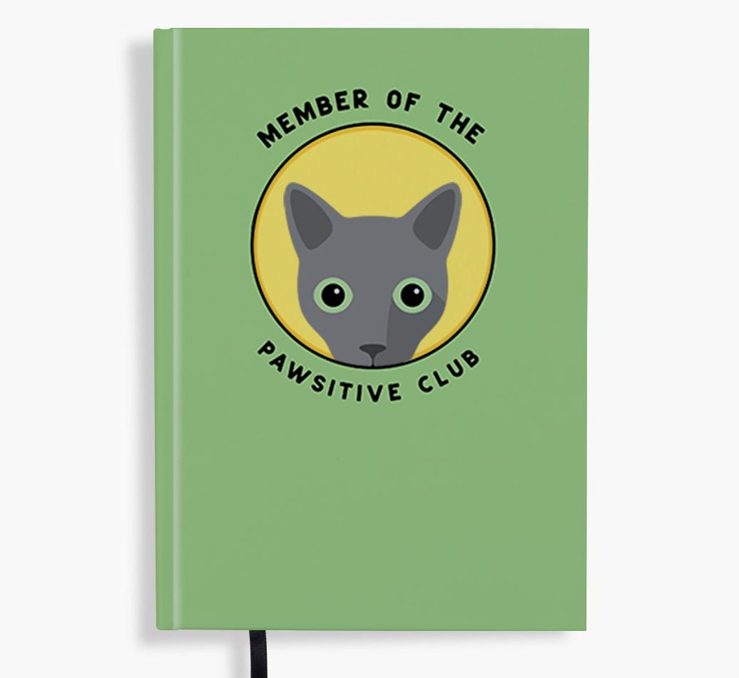 Member of the Pawsitive Club: Personalized {breedFullName} Notebook