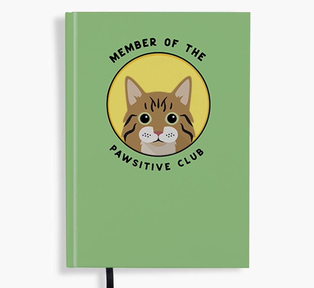 Member of the Pawsitive Club: Personalized {breedFullName} Notebook