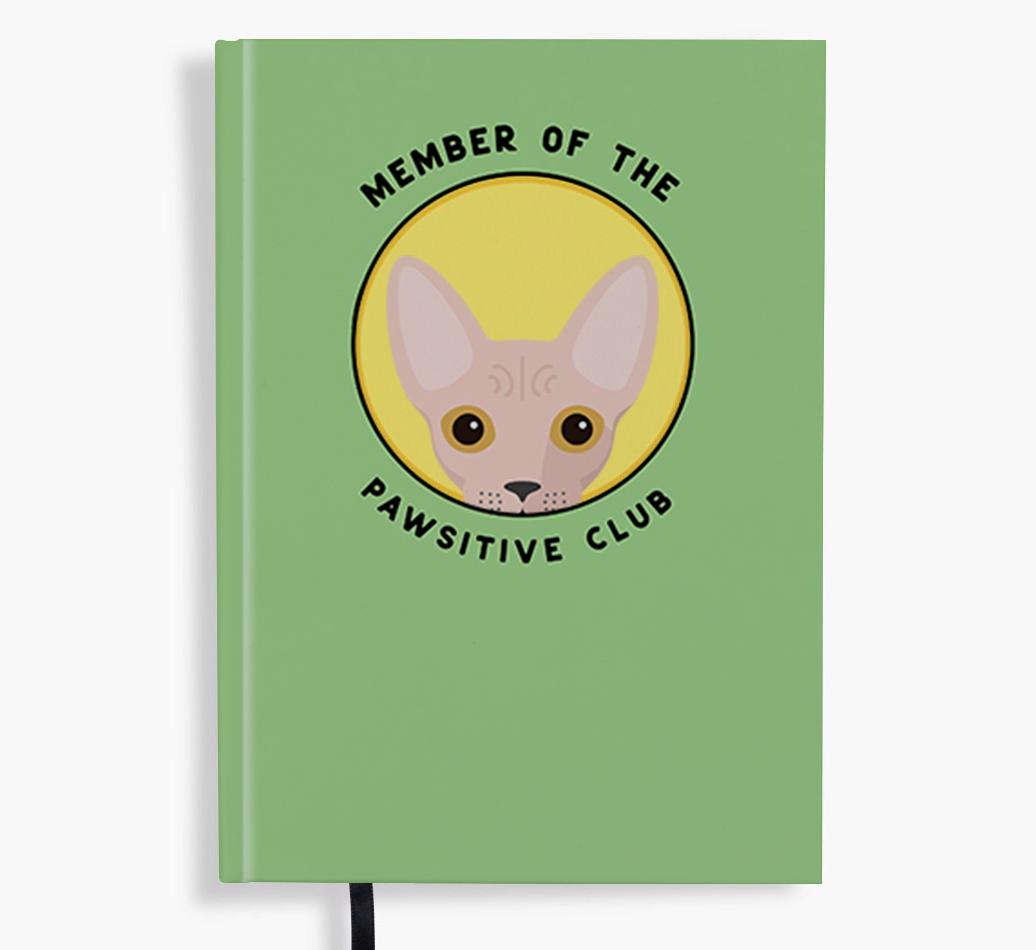 Member of the Pawsitive Club: Personalized {breedFullName} Notebook