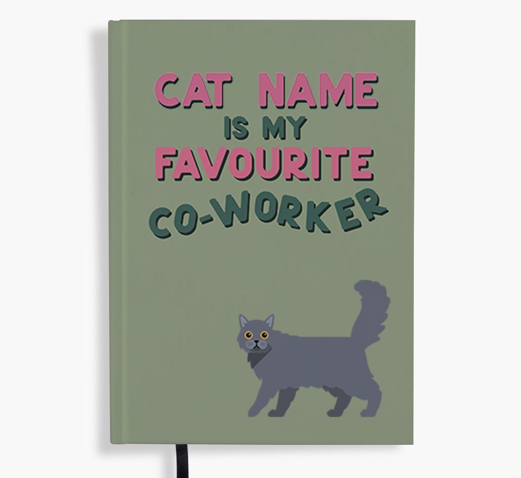 Favourite Co-Worker: Personalised {breedFullName} Notebook