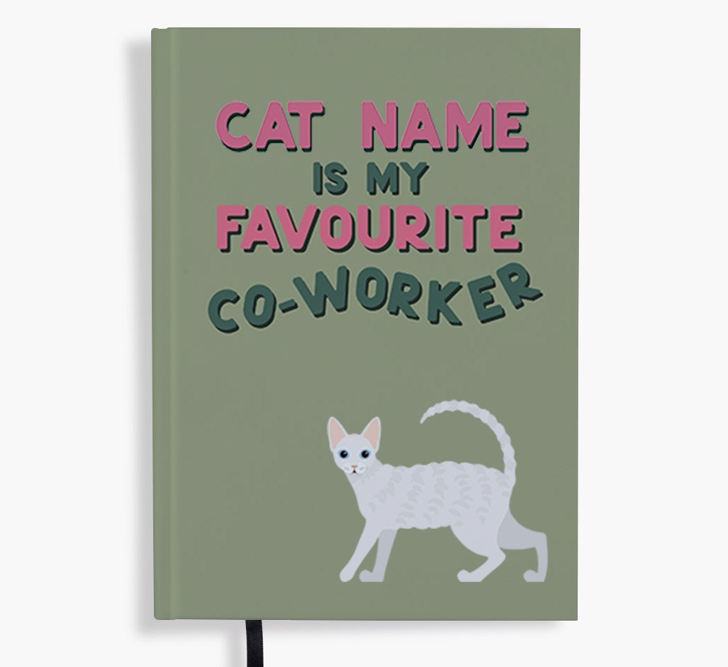 Favourite Co-Worker: Personalised {breedFullName} Notebook
