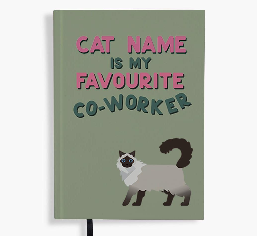 Favourite Co-Worker: Personalized {breedFullName} Notebook
